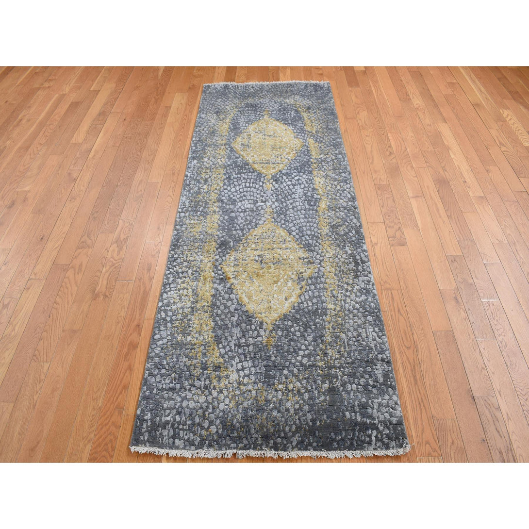 Hand Knotted  Rectangle Runner > Design# CCSR87688 > Size: 3'-0" x 8'-0"