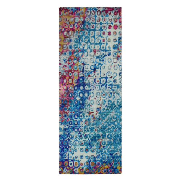Hand Knotted  Rectangle Runner > Design# CCSR87689 > Size: 3'-0" x 8'-2"