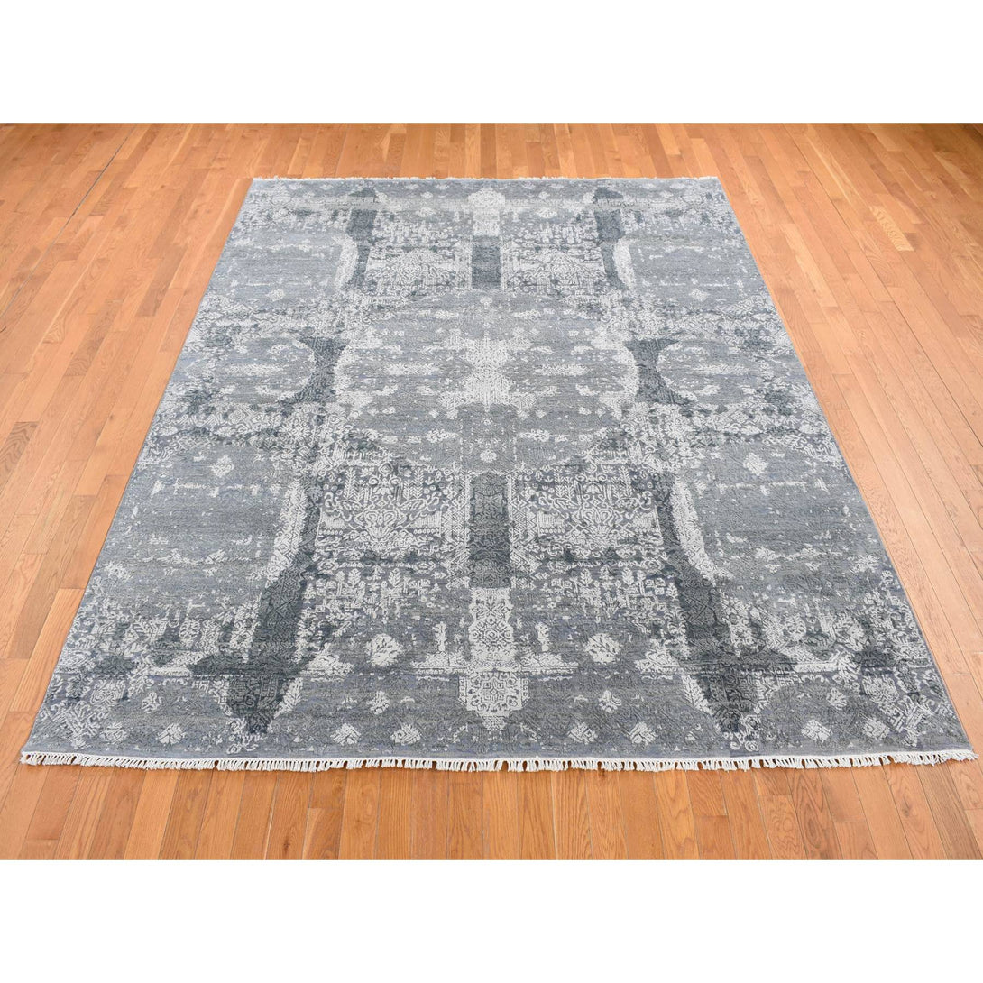 Hand Knotted  Rectangle Area Rug > Design# CCSR87698 > Size: 7'-10" x 10'-0"
