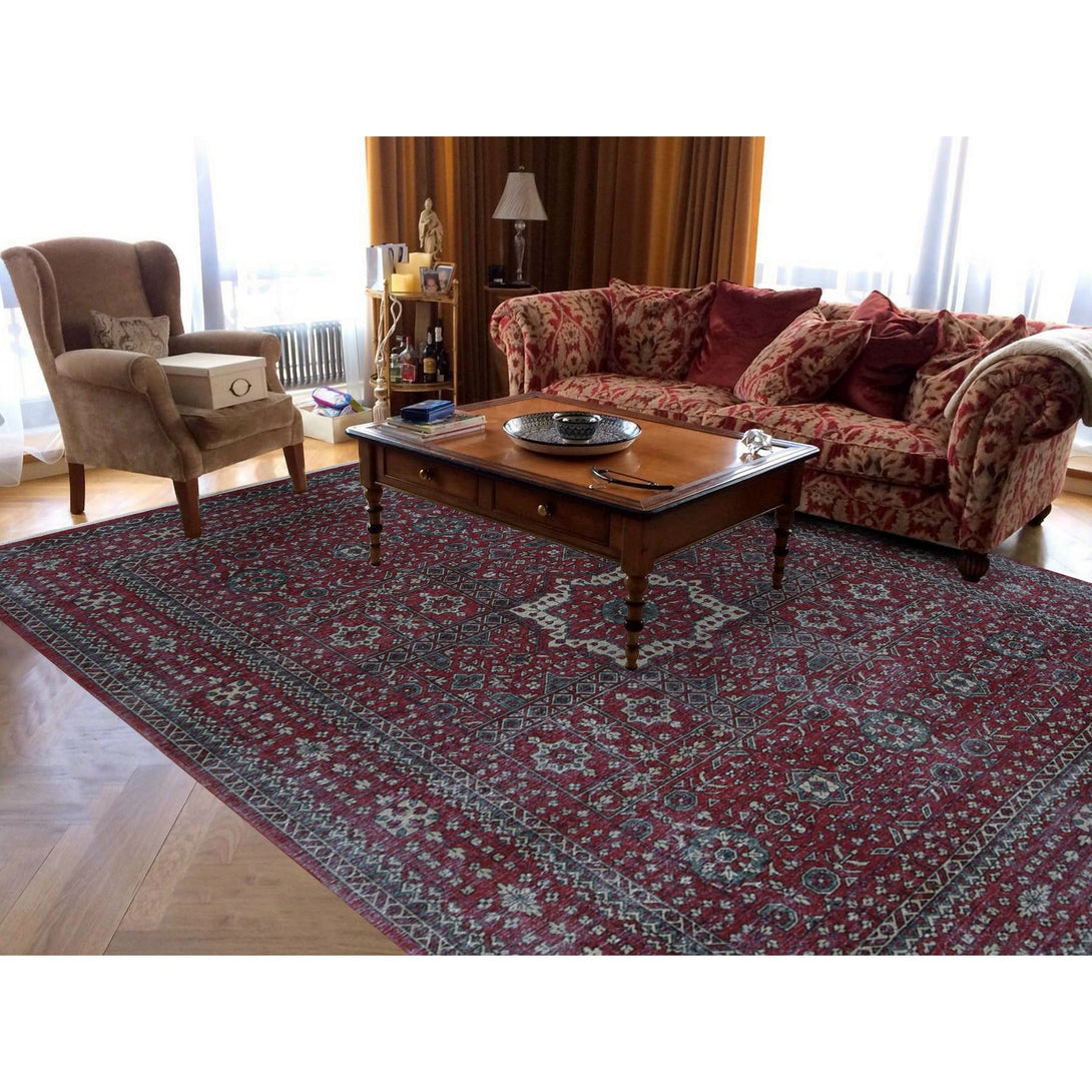 Hand Knotted  Rectangle Area Rug > Design# CCSR87700 > Size: 9'-0" x 12'-0"