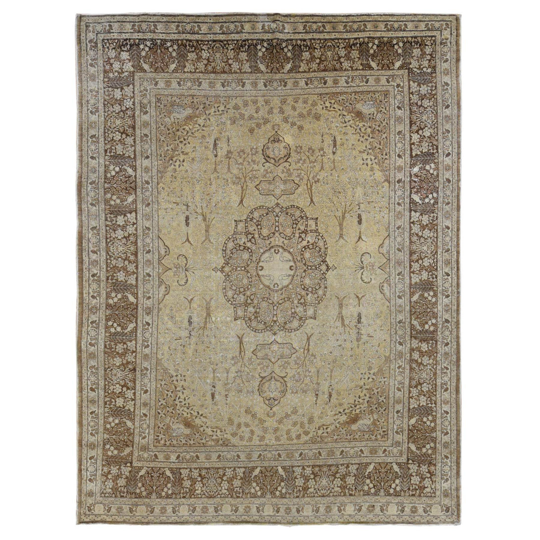 Hand Knotted  Rectangle Area Rug > Design# CCSR87701 > Size: 9'-2" x 12'-5"