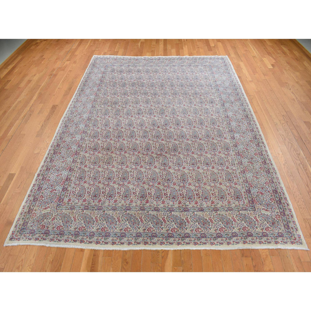 Hand Knotted  Rectangle Area Rug > Design# CCSR87897 > Size: 8'-9" x 12'-1"