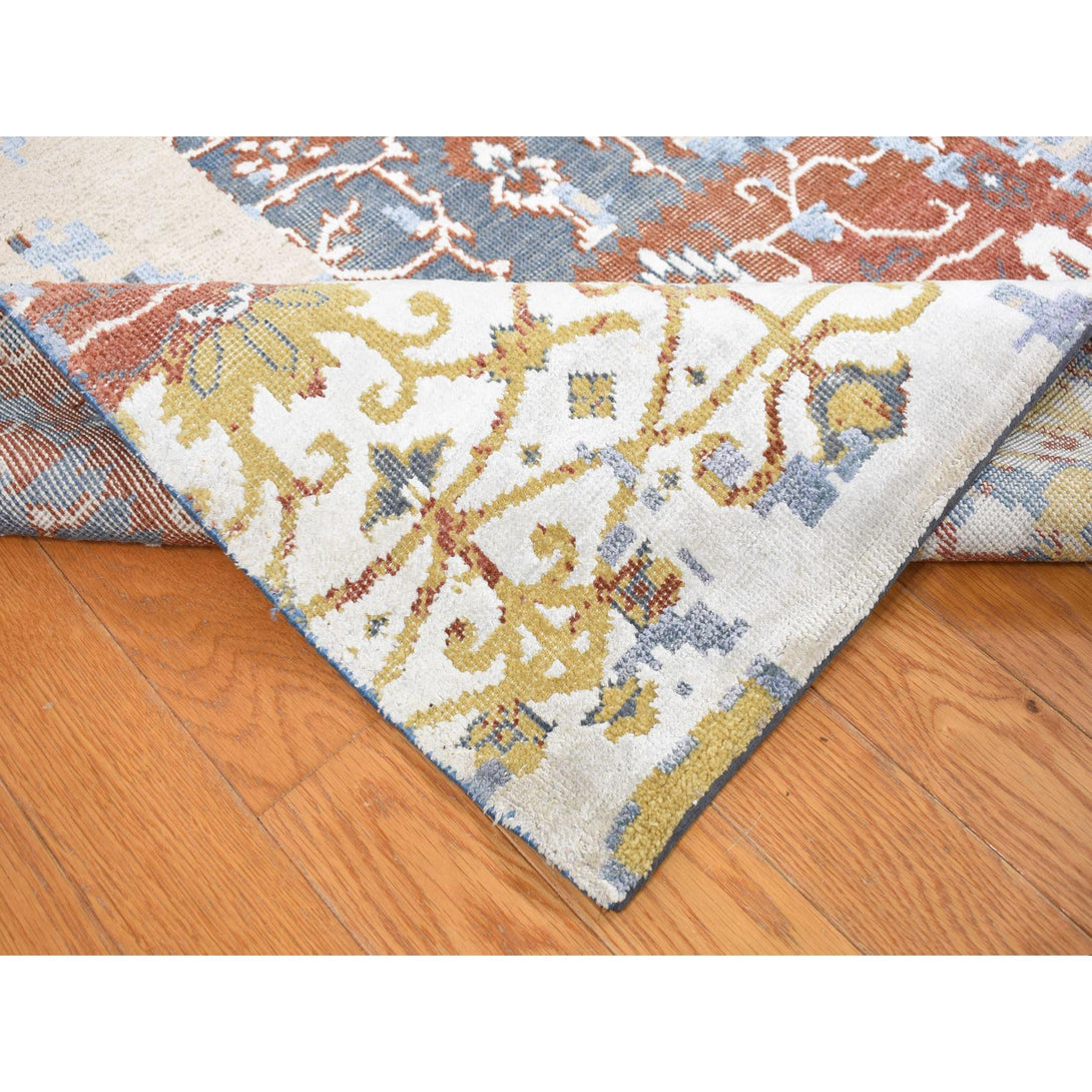 Hand Knotted  Rectangle Area Rug > Design# CCSR87898 > Size: 9'-9" x 14'-0"