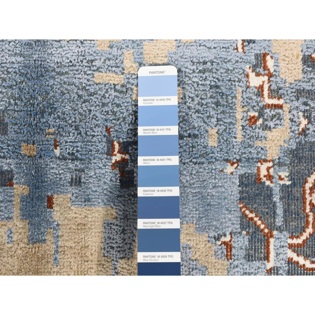 Hand Knotted  Rectangle Area Rug > Design# CCSR87898 > Size: 9'-9" x 14'-0"