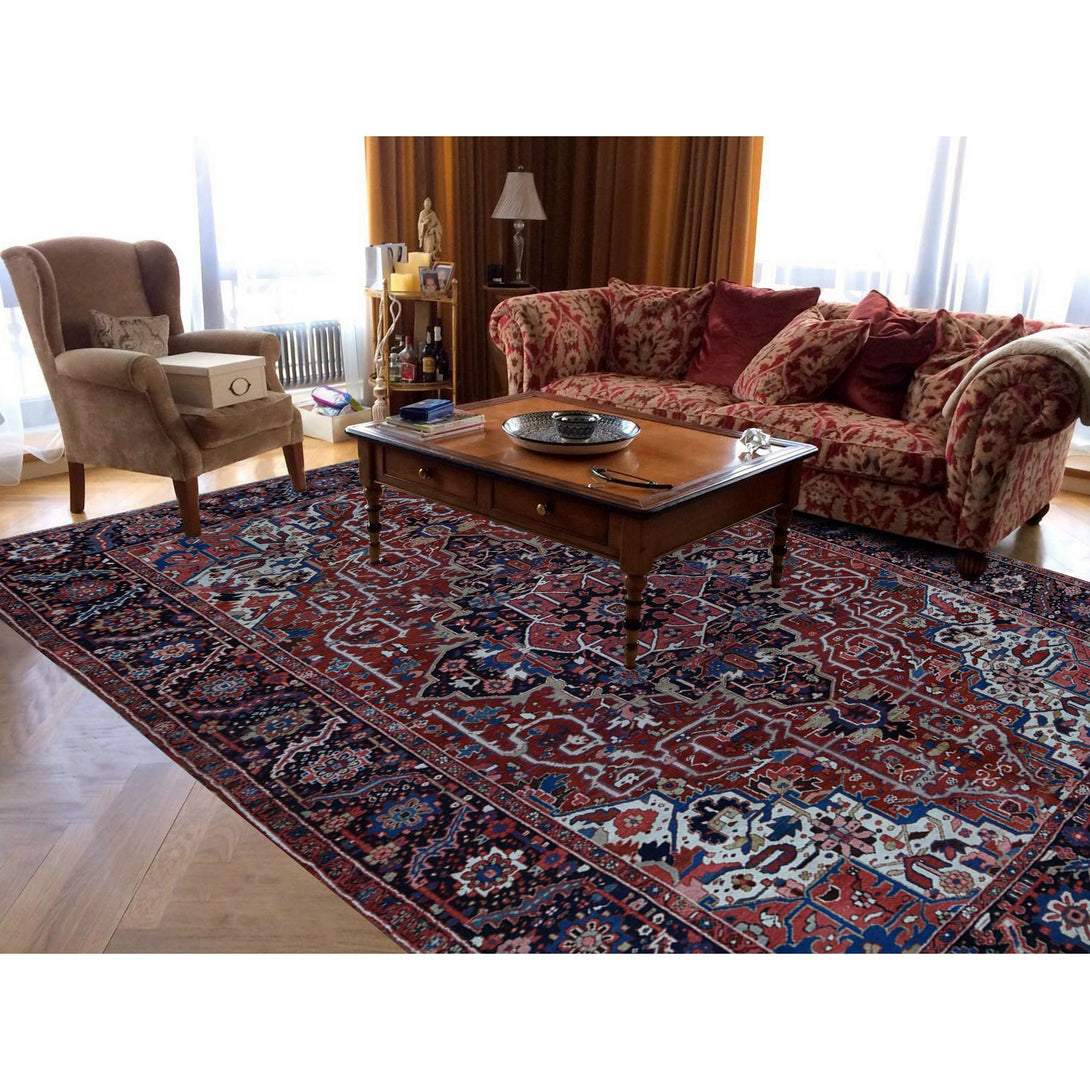 Hand Knotted  Rectangle Area Rug > Design# CCSR87933 > Size: 9'-8" x 12'-10"