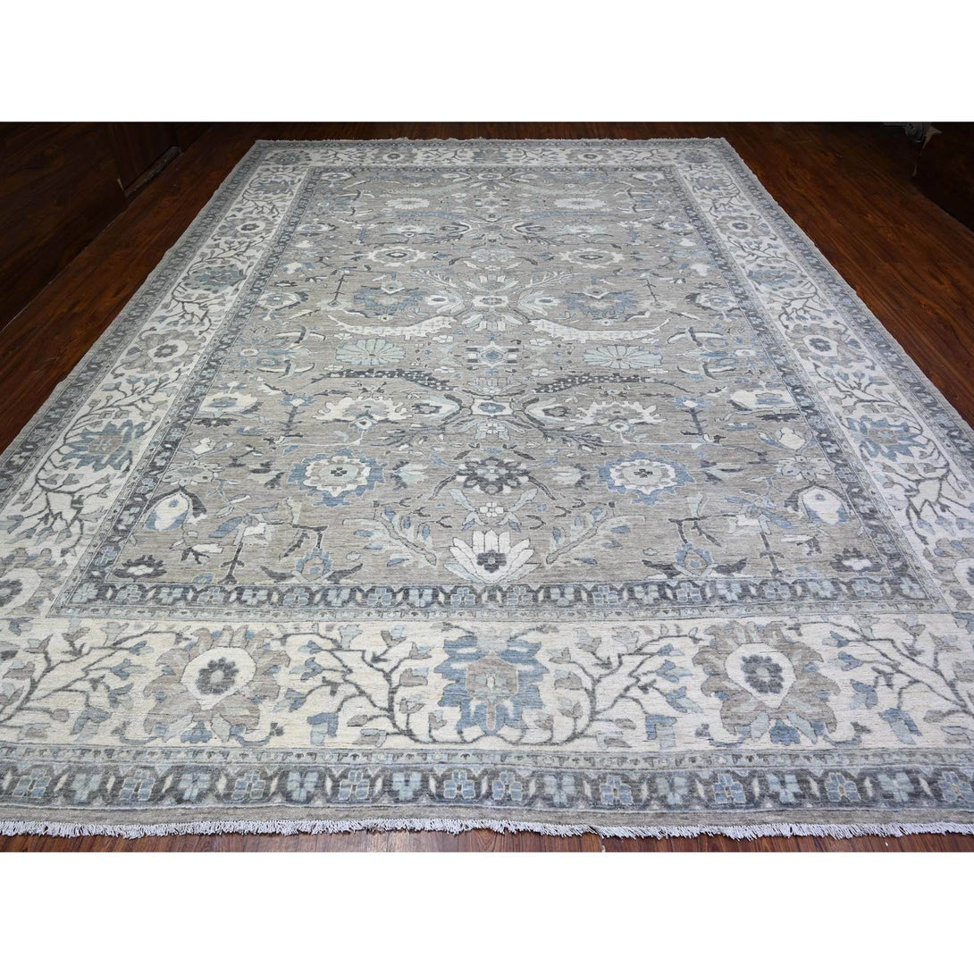 Hand Knotted  Rectangle Area Rug > Design# CCSR88078 > Size: 11'-6" x 14'-11"