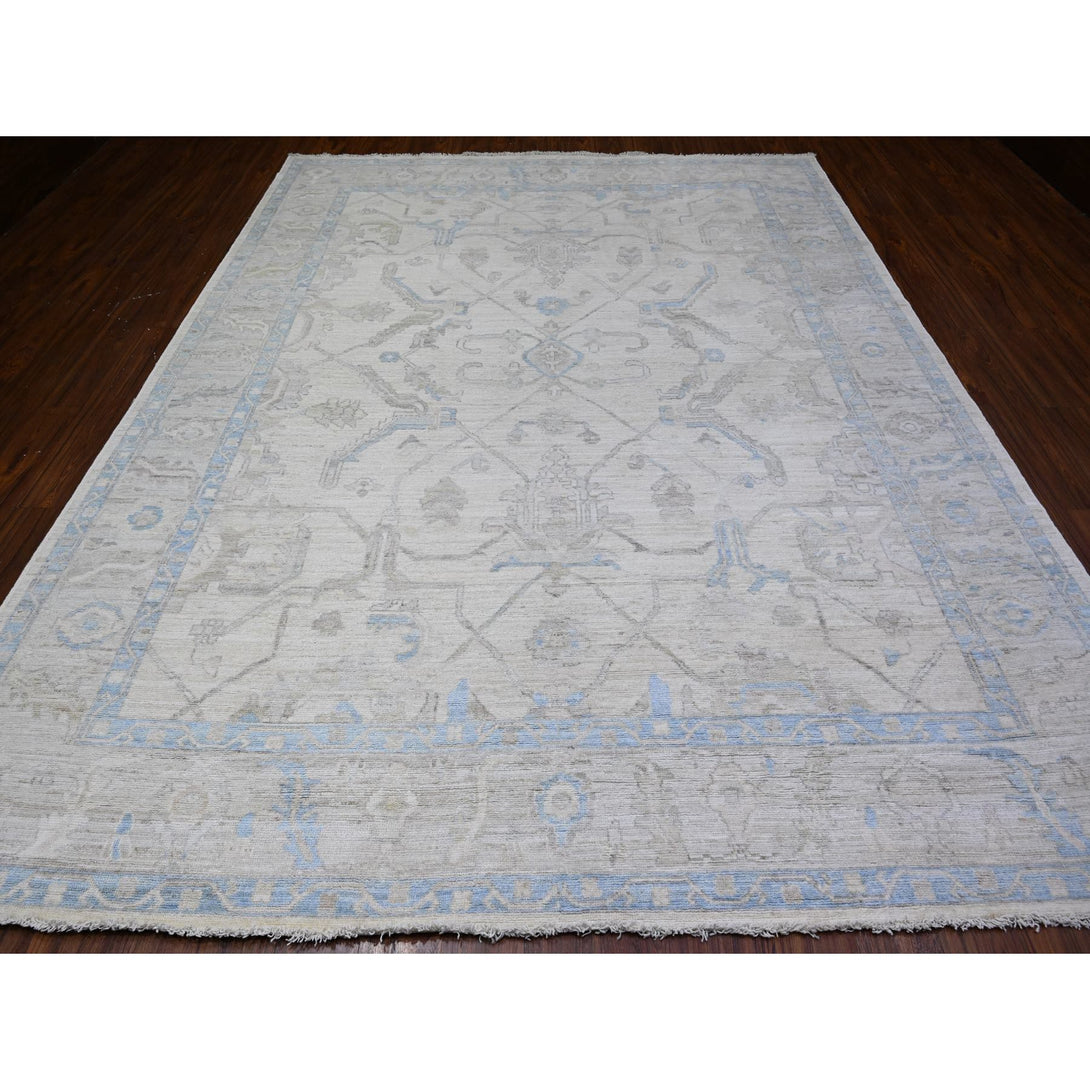 Hand Knotted  Rectangle Area Rug > Design# CCSR88127 > Size: 9'-3" x 11'-9"