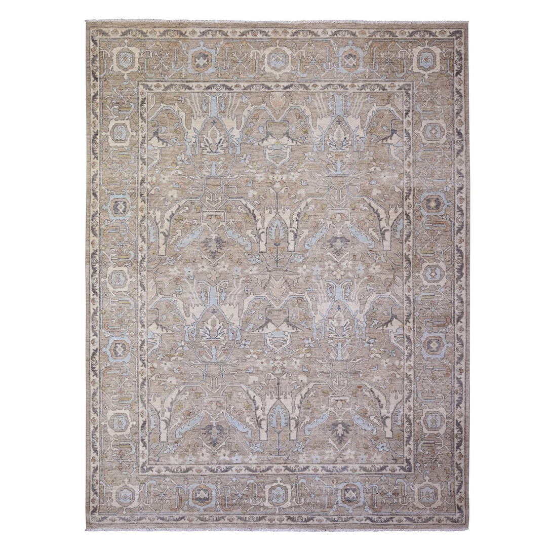 Hand Knotted  Rectangle Area Rug > Design# CCSR88172 > Size: 8'-10" x 11'-5"