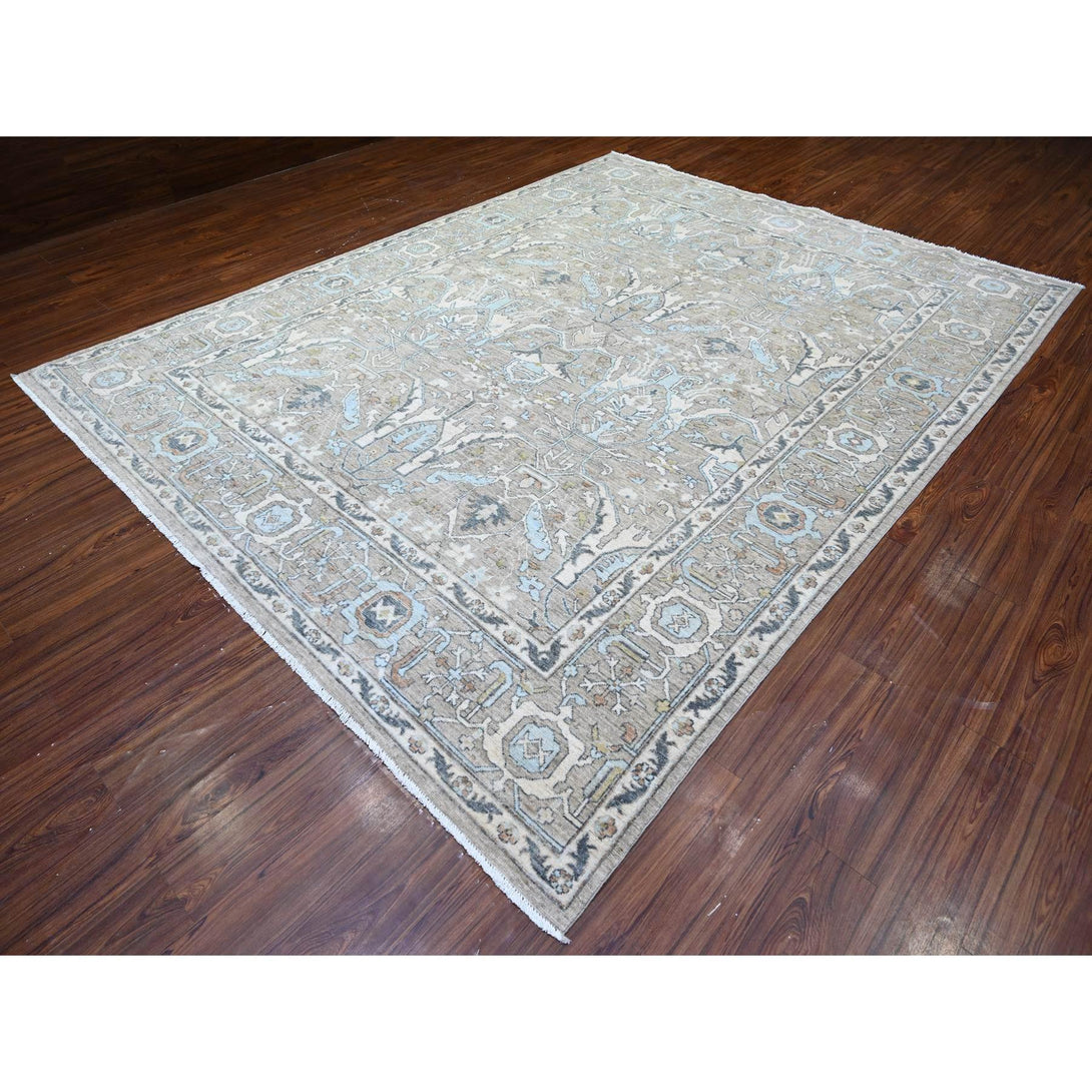Hand Knotted  Rectangle Area Rug > Design# CCSR88172 > Size: 8'-10" x 11'-5"