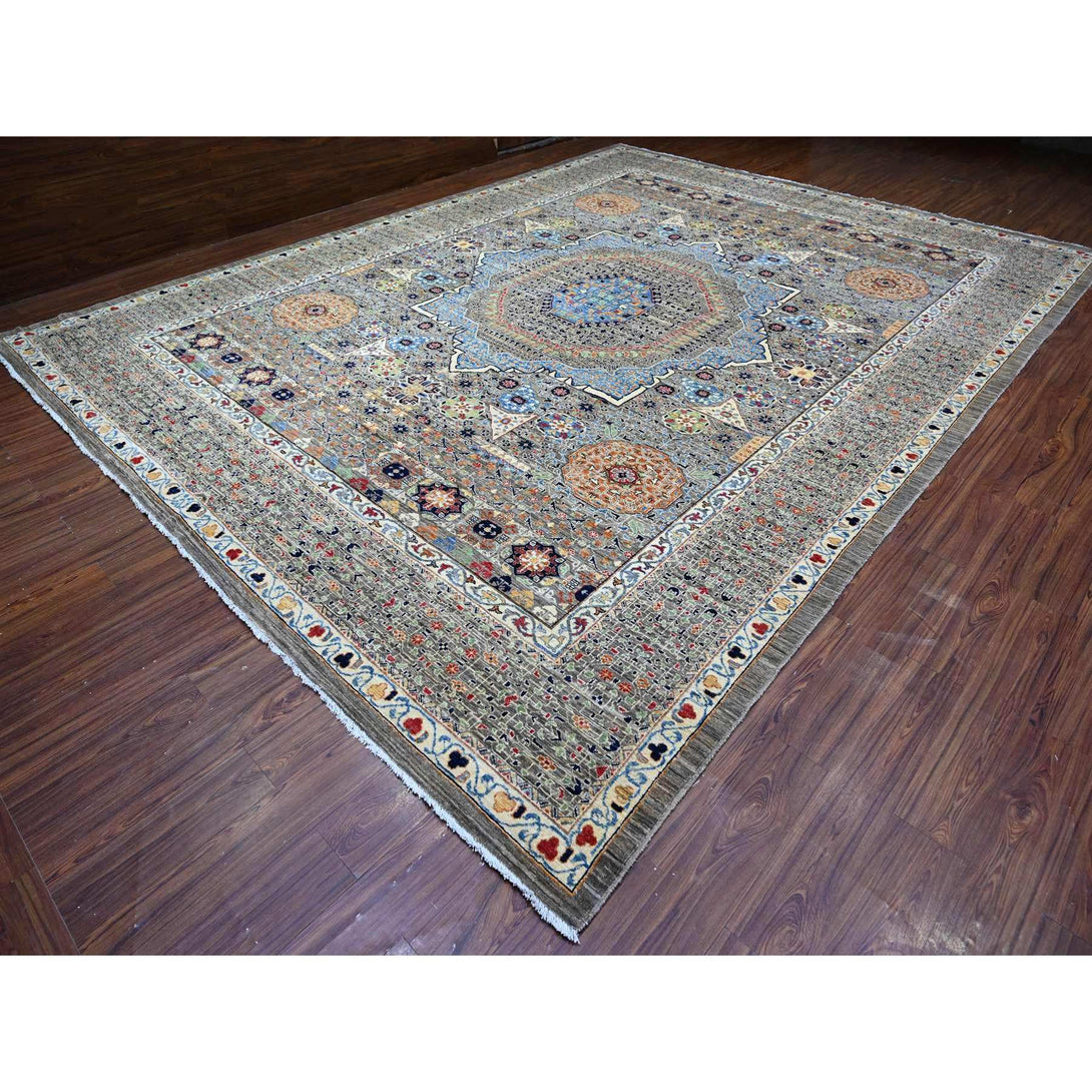 Hand Knotted  Rectangle Area Rug > Design# CCSR88207 > Size: 12'-0" x 15'-9"