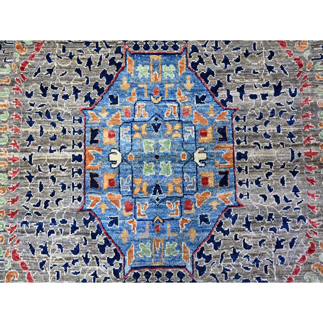 Hand Knotted  Rectangle Area Rug > Design# CCSR88207 > Size: 12'-0" x 15'-9"