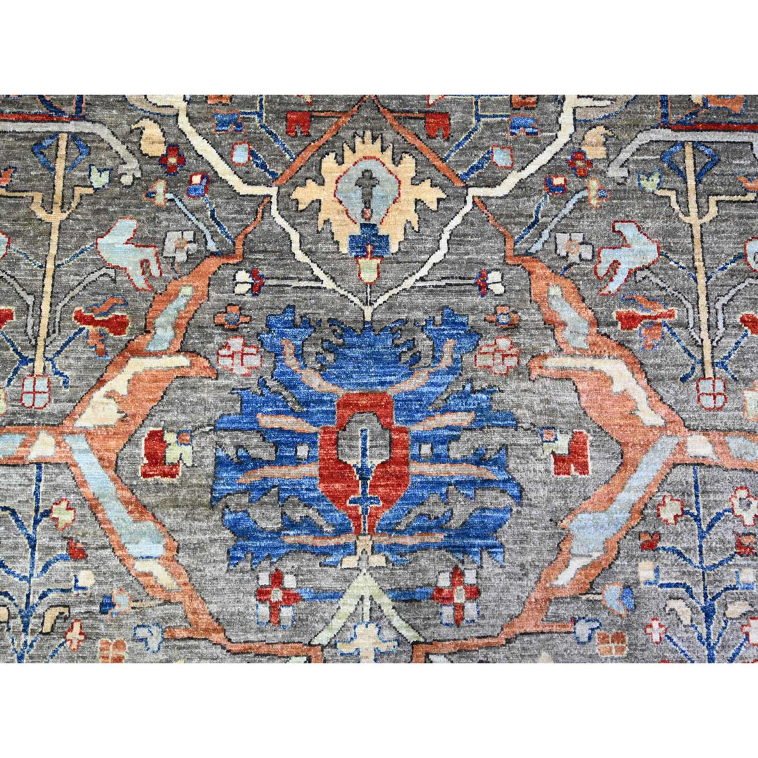 Hand Knotted  Rectangle Area Rug > Design# CCSR88388 > Size: 9'-9" x 14'-1"