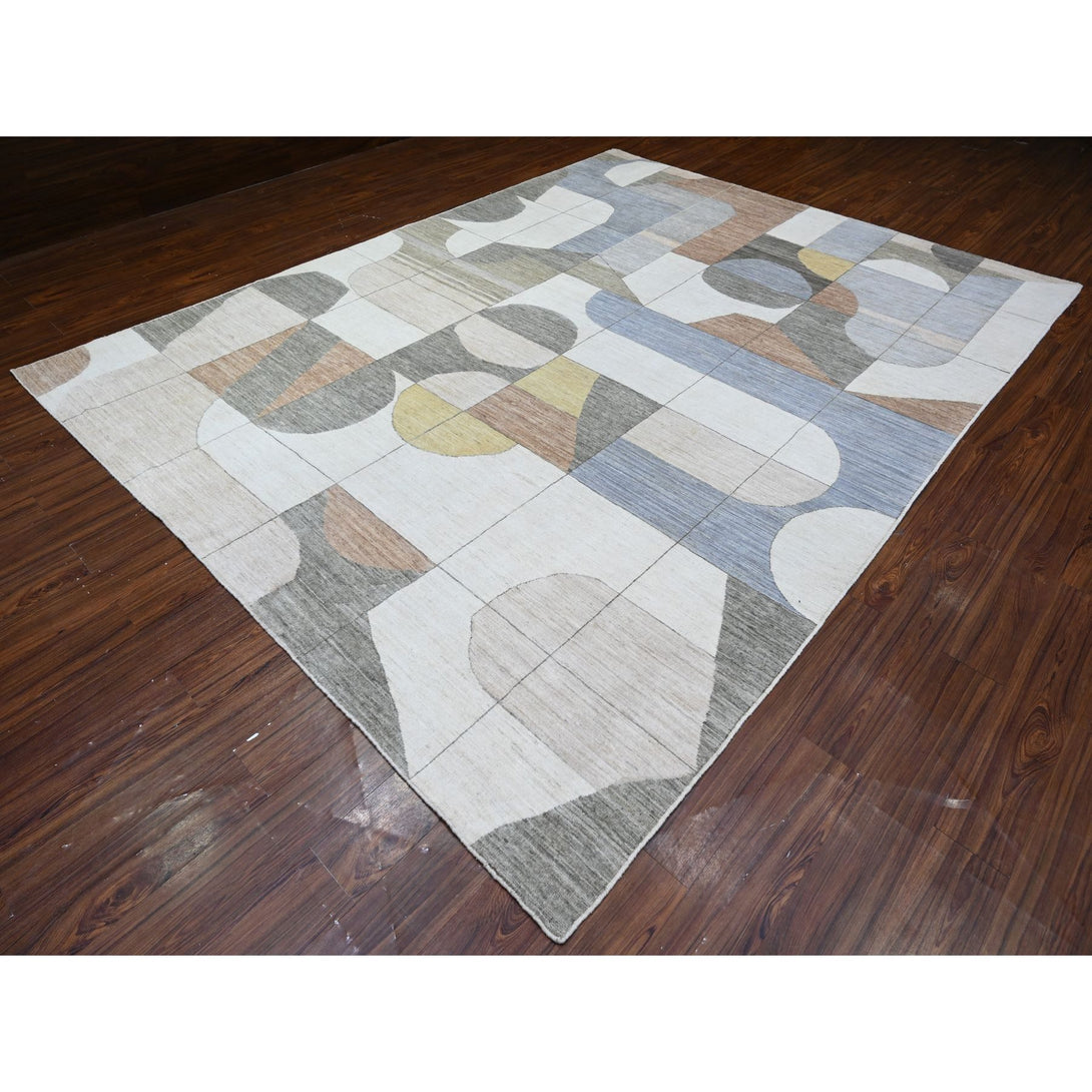 Hand Knotted  Rectangle Area Rug > Design# CCSR88642 > Size: 9'-0" x 11'-9"