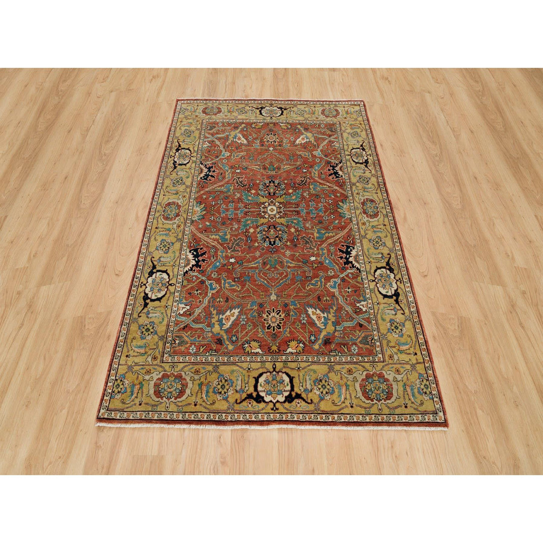 Hand Knotted  Rectangle Area Rug > Design# CCSR90074 > Size: 4'-11" x 7'-2"