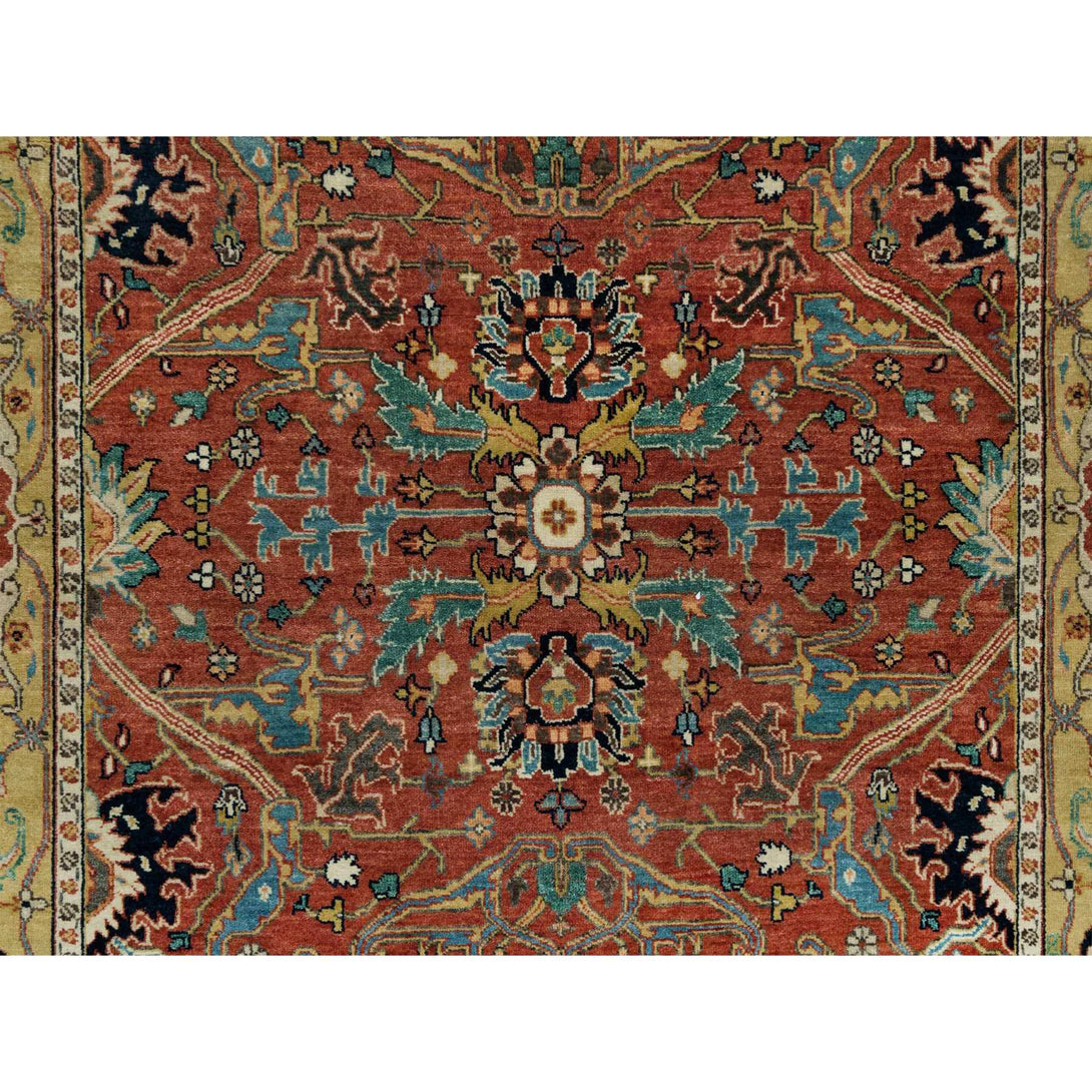 Hand Knotted  Rectangle Area Rug > Design# CCSR90074 > Size: 4'-11" x 7'-2"