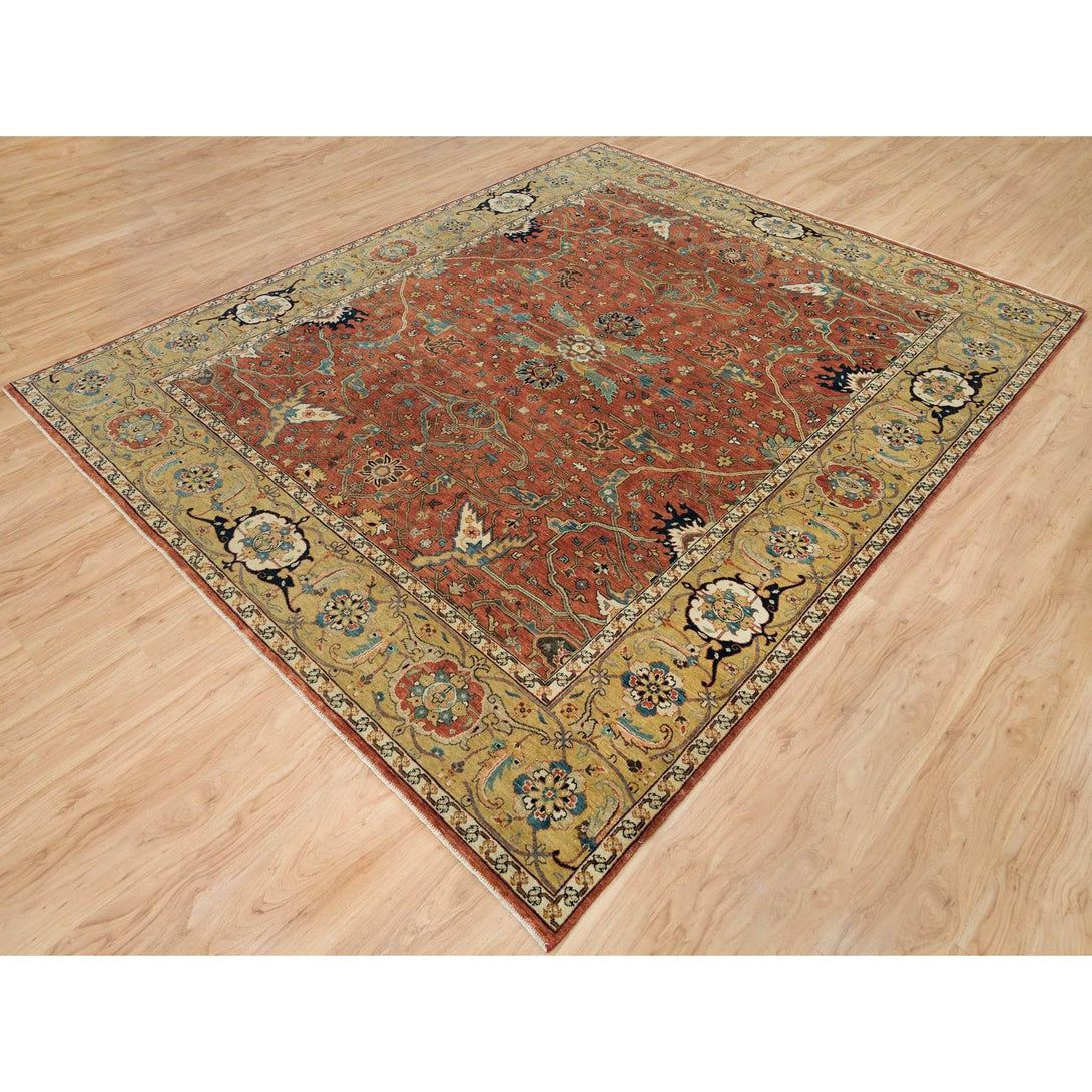 Hand Knotted  Rectangle Area Rug > Design# CCSR90079 > Size: 8'-1" x 10'-1"
