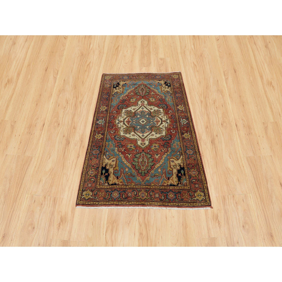 Hand Knotted  Rectangle Area Rug > Design# CCSR90098 > Size: 3'-2" x 5'-1"