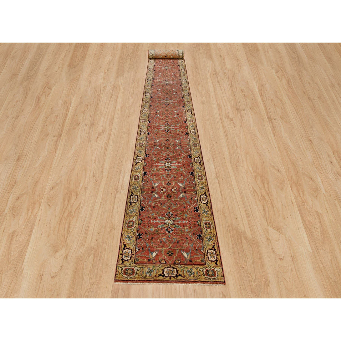 Hand Knotted  Rectangle Runner > Design# CCSR90109 > Size: 2'-7" x 24'-0"