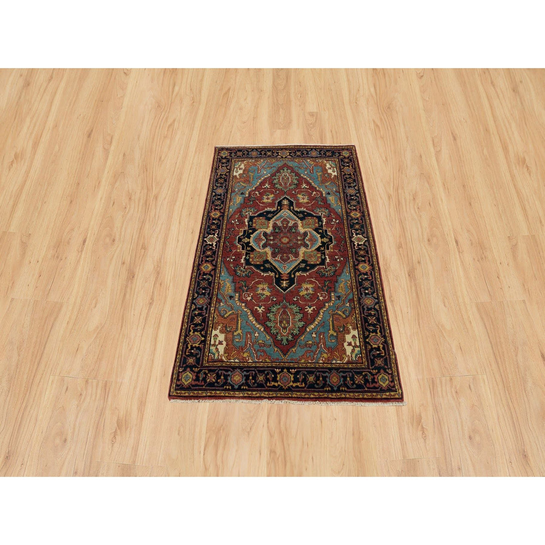 Hand Knotted  Rectangle Area Rug > Design# CCSR90115 > Size: 3'-2" x 5'-2"