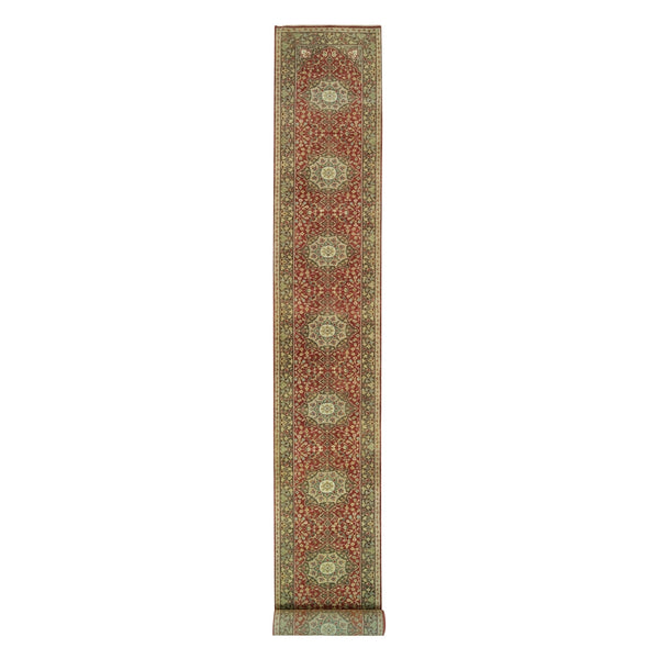 Hand Knotted  Rectangle Runner > Design# CCSR90116 > Size: 2'-7" x 22'-0"