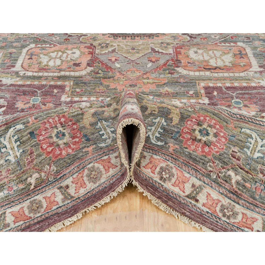 Hand Knotted  Rectangle Area Rug > Design# CCSR90135 > Size: 13'-11" x 16'-1"