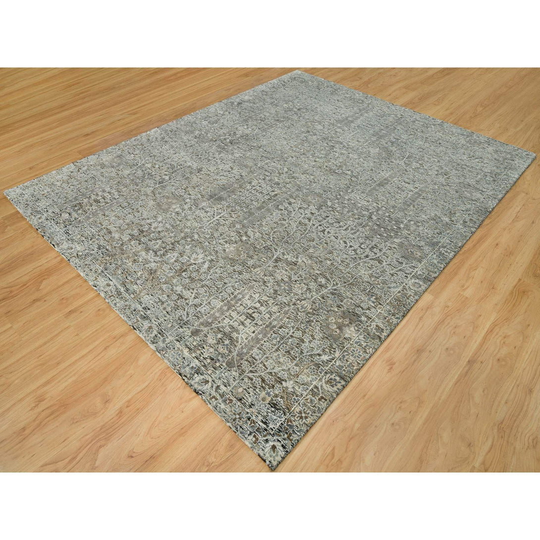 Hand Knotted  Rectangle Area Rug > Design# CCSR90219 > Size: 8'-1" x 10'-1"