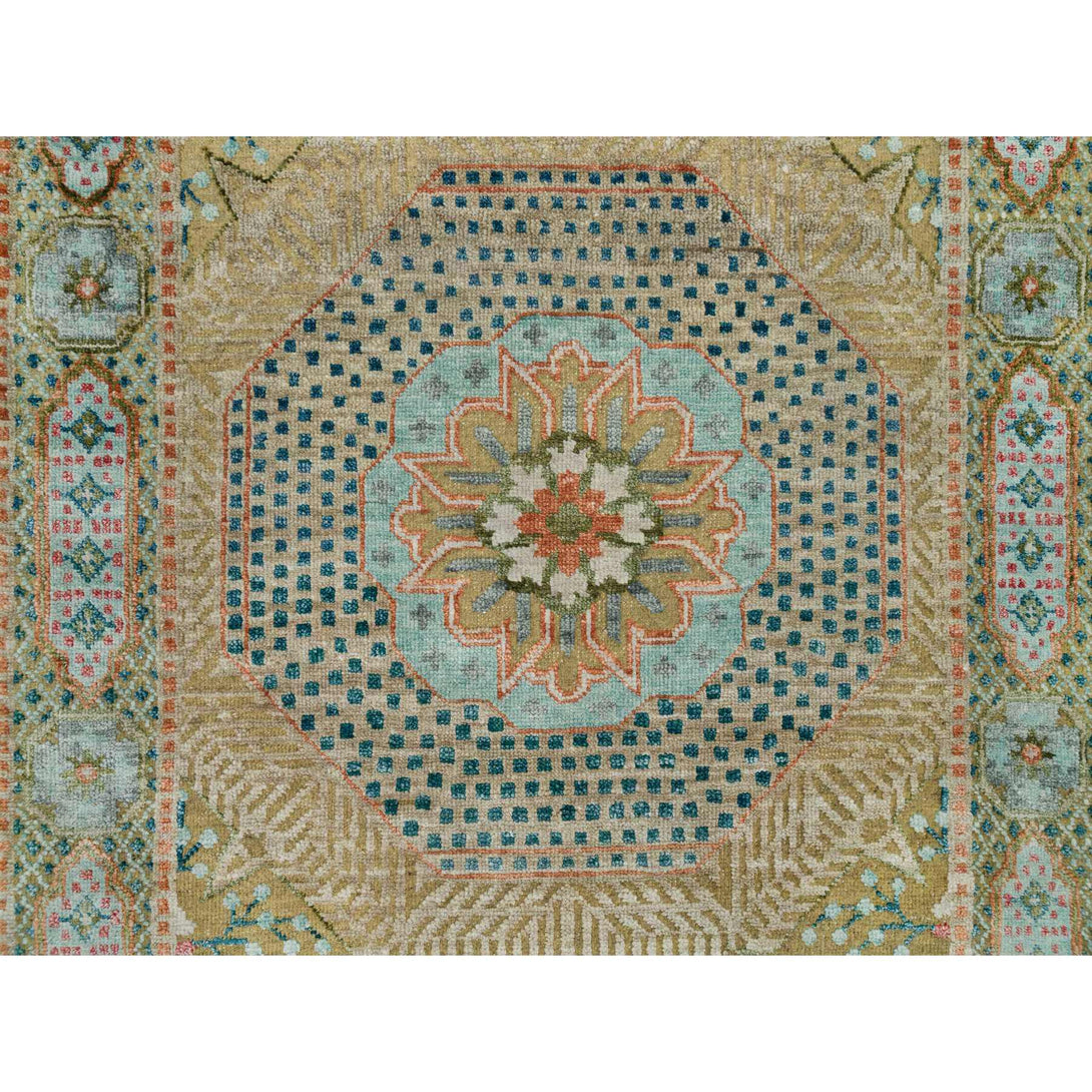 Hand Knotted  Rectangle Area Rug > Design# CCSR90224 > Size: 3'-1" x 4'-11"
