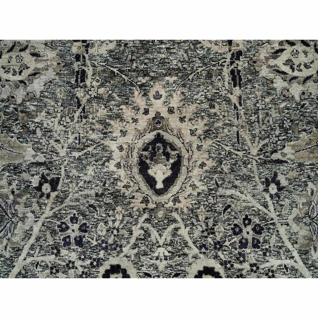 Hand Knotted  Rectangle Area Rug > Design# CCSR90235 > Size: 8'-10" x 11'-10"