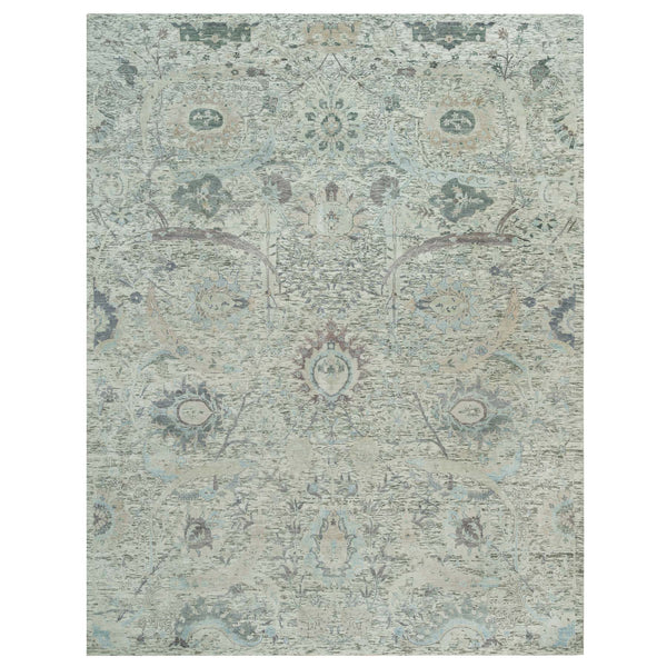 Hand Knotted  Rectangle Area Rug > Design# CCSR90236 > Size: 9'-1" x 12'-0"