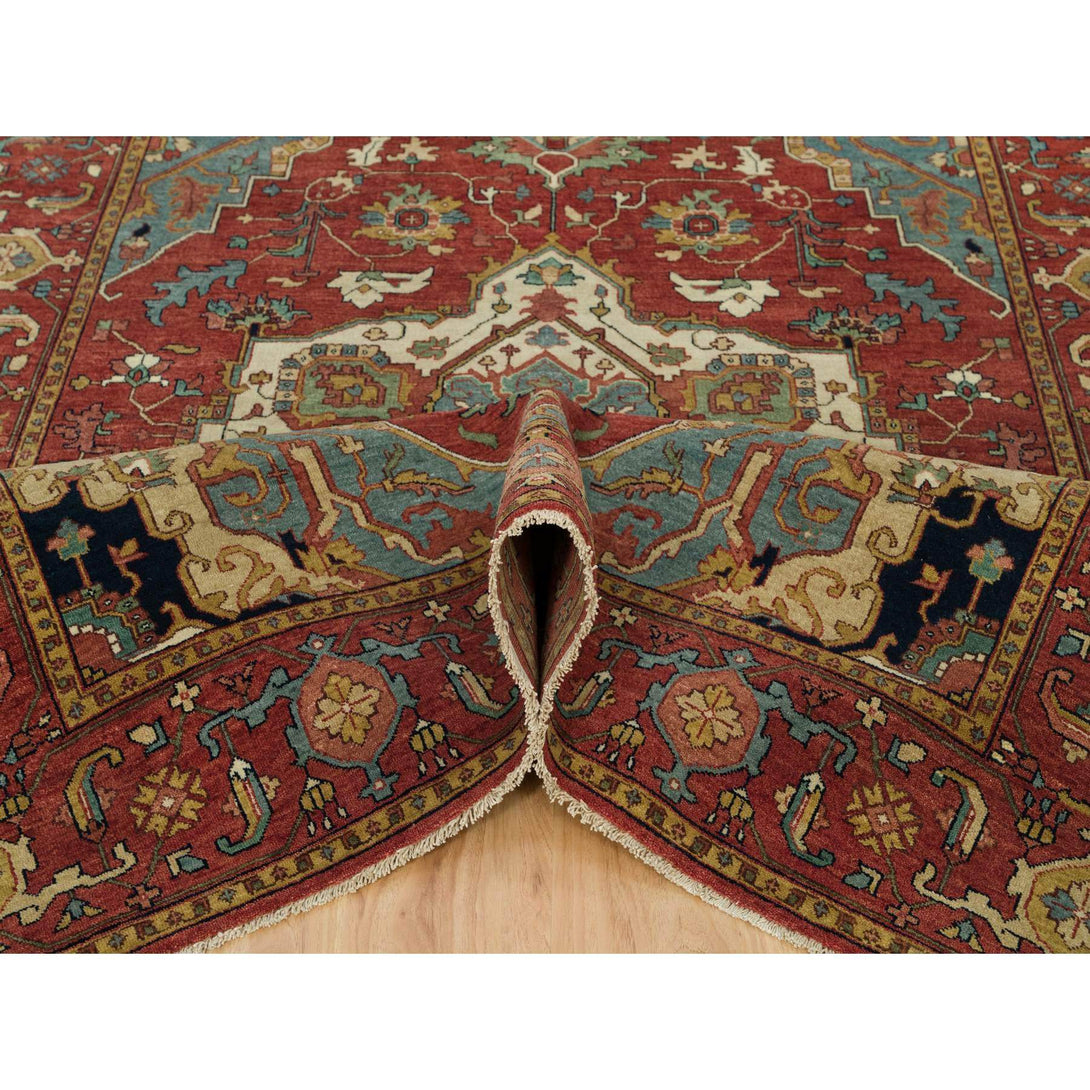 Hand Knotted  Rectangle Area Rug > Design# CCSR90266 > Size: 6'-1" x 9'-1"