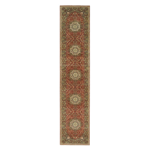 Hand Knotted  Rectangle Runner > Design# CCSR90282 > Size: 2'-7" x 12'-4"
