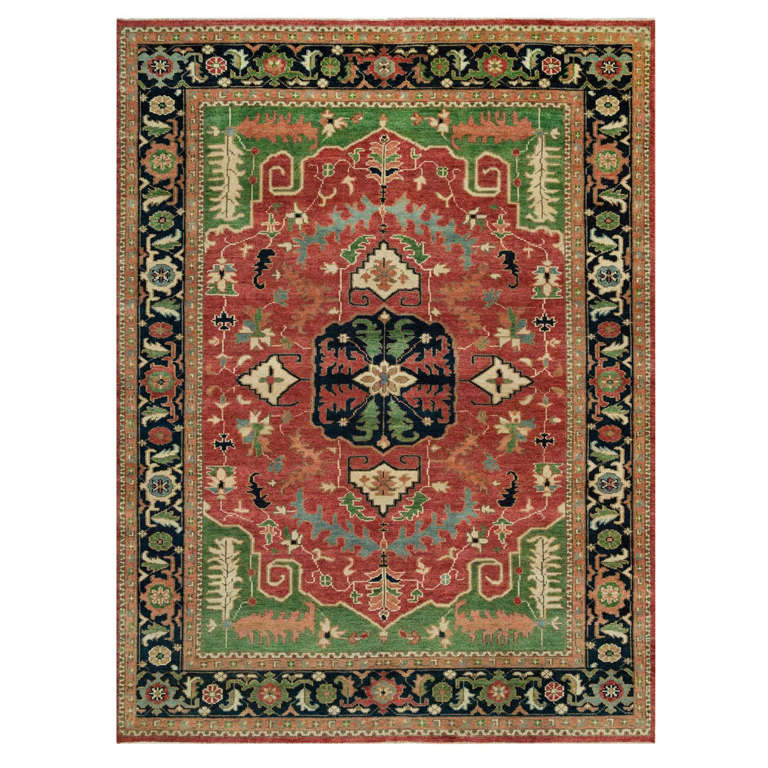 Hand Knotted  Rectangle Area Rug > Design# CCSR90286 > Size: 9'-0" x 12'-2"