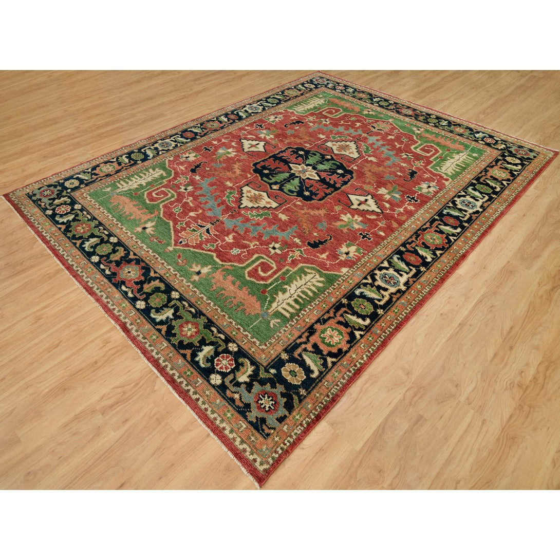 Hand Knotted  Rectangle Area Rug > Design# CCSR90286 > Size: 9'-0" x 12'-2"