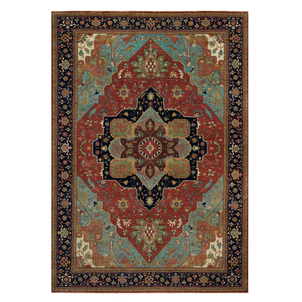Hand Knotted  Rectangle Area Rug > Design# CCSR90290 > Size: 9'-11" x 14'-1"