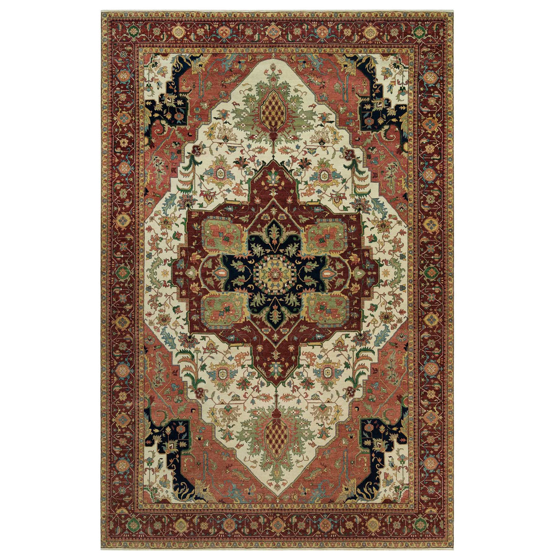 Hand Knotted  Rectangle Area Rug > Design# CCSR90291 > Size: 11'-9" x 18'-2"