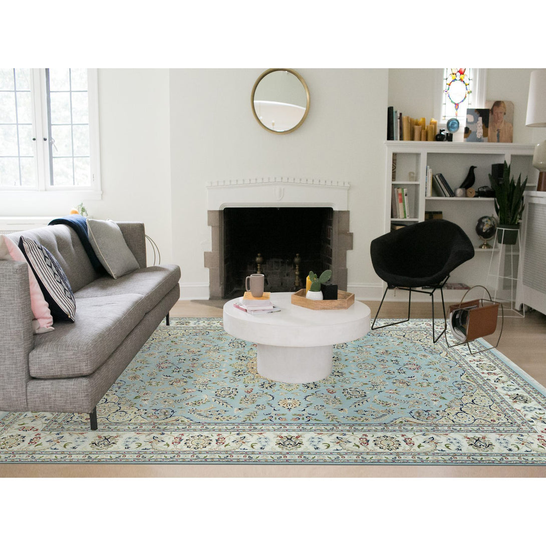 Hand Knotted  Rectangle Area Rug > Design# CCSR90321 > Size: 8'-11" x 12'-0"