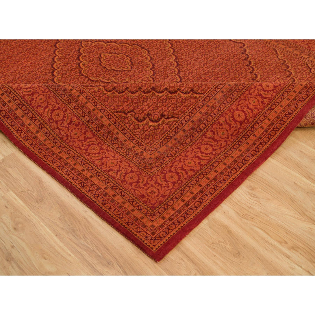 Hand Knotted  Rectangle Area Rug > Design# CCSR90390 > Size: 8'-1" x 10'-1"