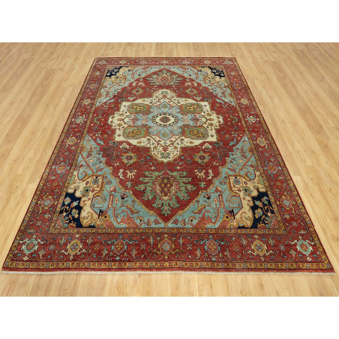 Hand Knotted  Rectangle Area Rug > Design# CCSR90629 > Size: 8'-1" x 10'-1"