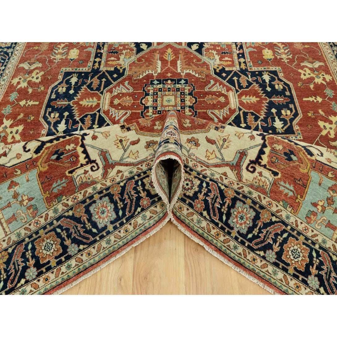 Hand Knotted  Rectangle Area Rug > Design# CCSR90631 > Size: 8'-1" x 10'-2"