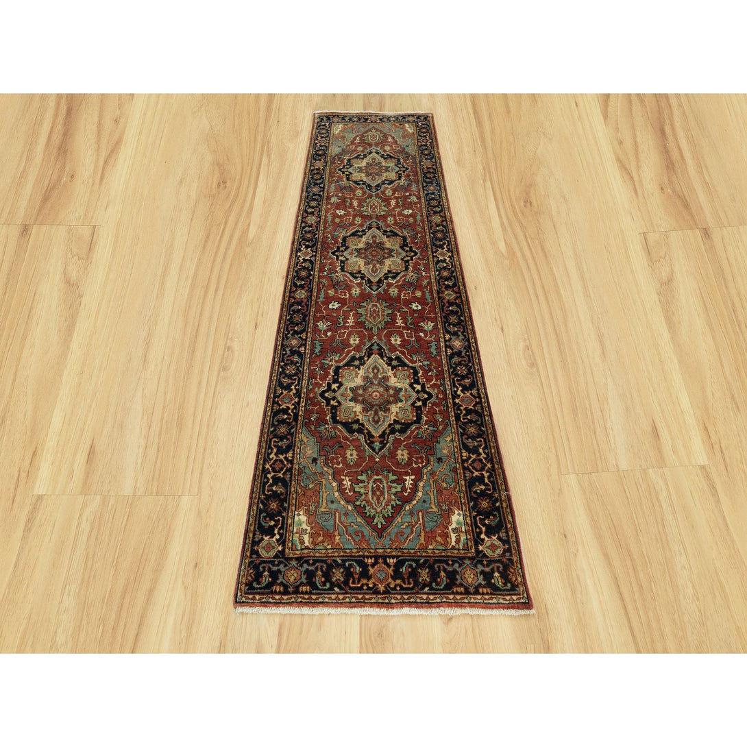 Hand Knotted  Rectangle Runner > Design# CCSR90641 > Size: 2'-5" x 8'-1"