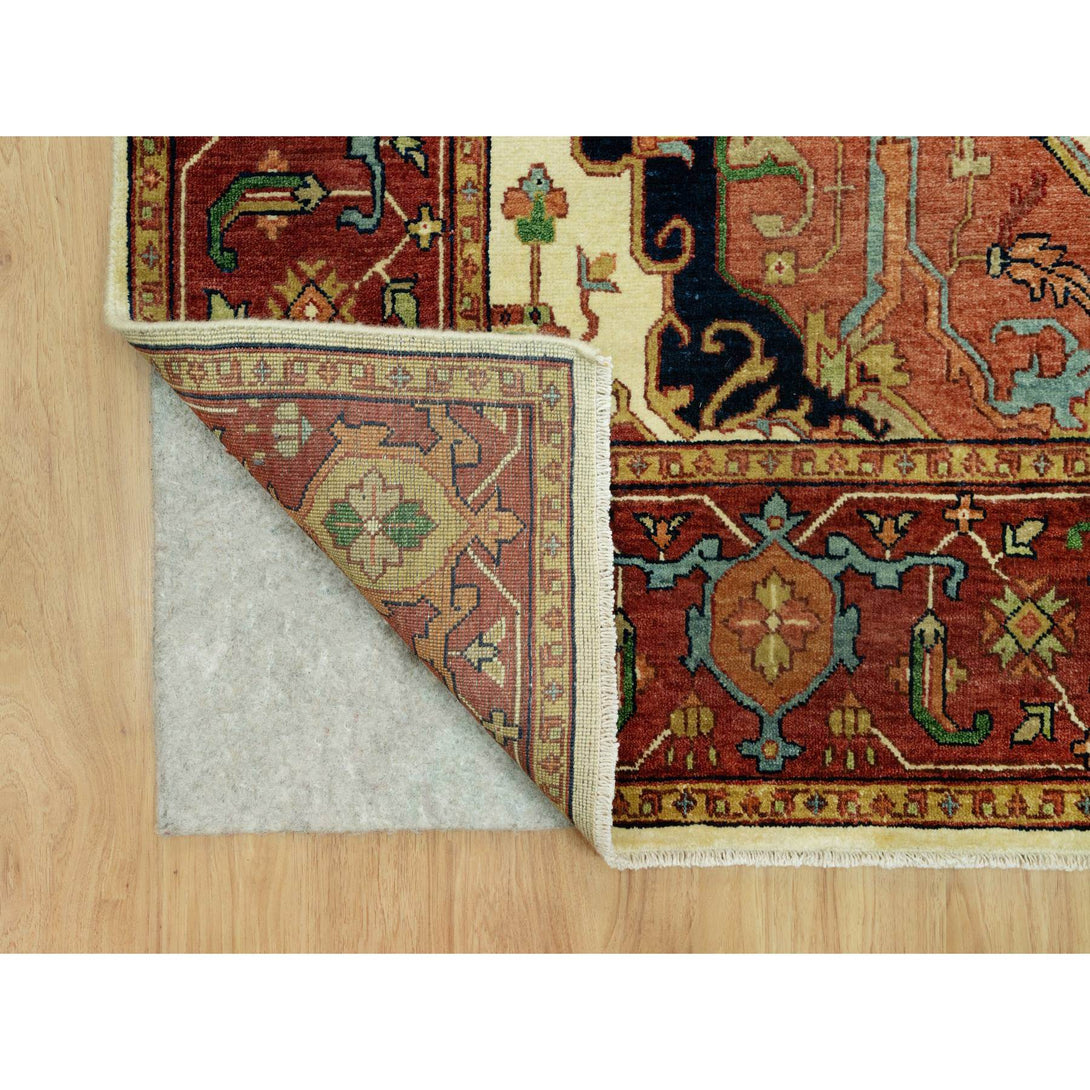 Hand Knotted  Rectangle Area Rug > Design# CCSR90642 > Size: 6'-1" x 8'-10"