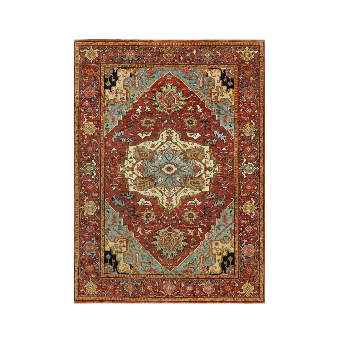 Hand Knotted  Rectangle Area Rug > Design# CCSR90654 > Size: 5'-2" x 7'-2"