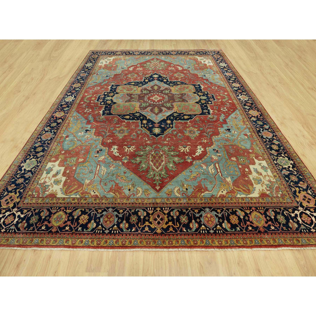 Hand Knotted  Rectangle Area Rug > Design# CCSR90665 > Size: 12'-0" x 15'-0"